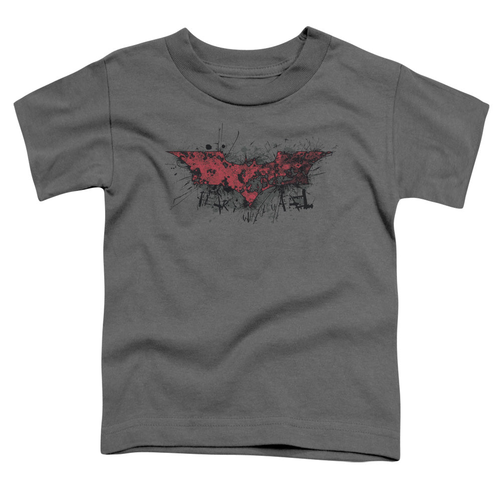 Dark Knight Rises Fear Logo Licensed Toddler T-Shirt LG