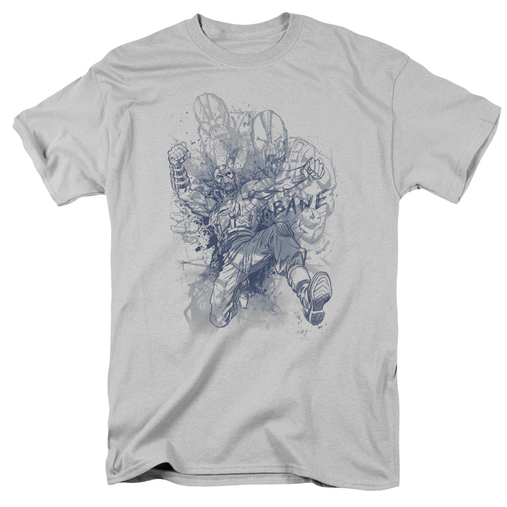 Dark Knight Rises Bane Character Study Licensed Adult Unisex T-Shirt SM-3X