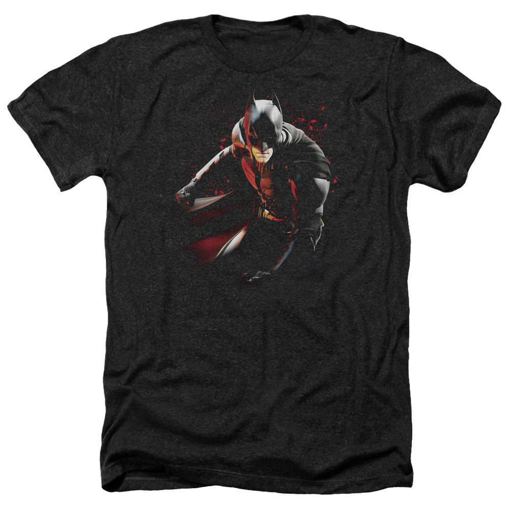 Dark Knight Rises Ready To Punch Licensed Adult Unisex T-Shirt Heather Tee LG