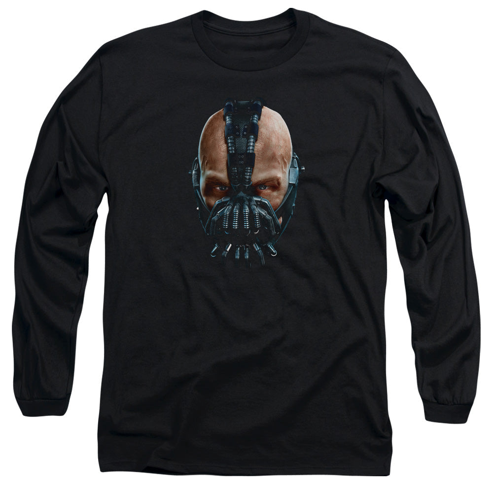 Dark Knight Rises Painted Bane Licensed Adult Unisex Long Sleeve T-Shirt LG
