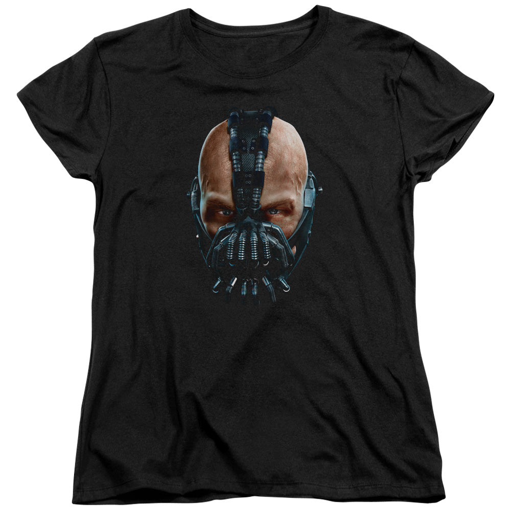 Dark Knight Rises Painted Bane Licensed Women's T-Shirt Regular Fit LG