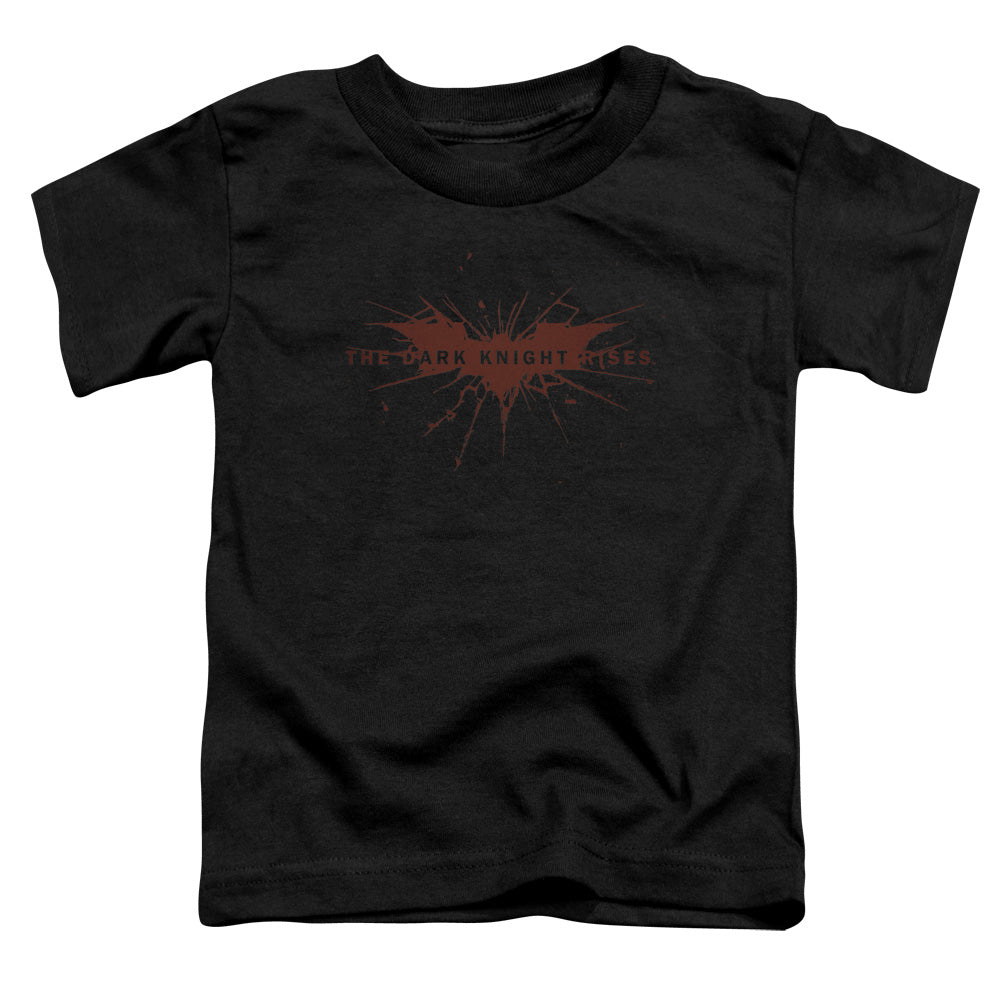 Dark Knight Rises Distressed Bat Licensed Toddler T-Shirt LG