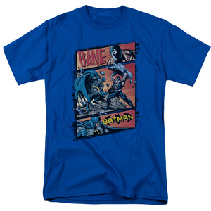 AN OFFCIALLY LICENSED BATMAN EPIC BATTLE MEN'S REGULAR FIT T-SHIRT ROYAL
