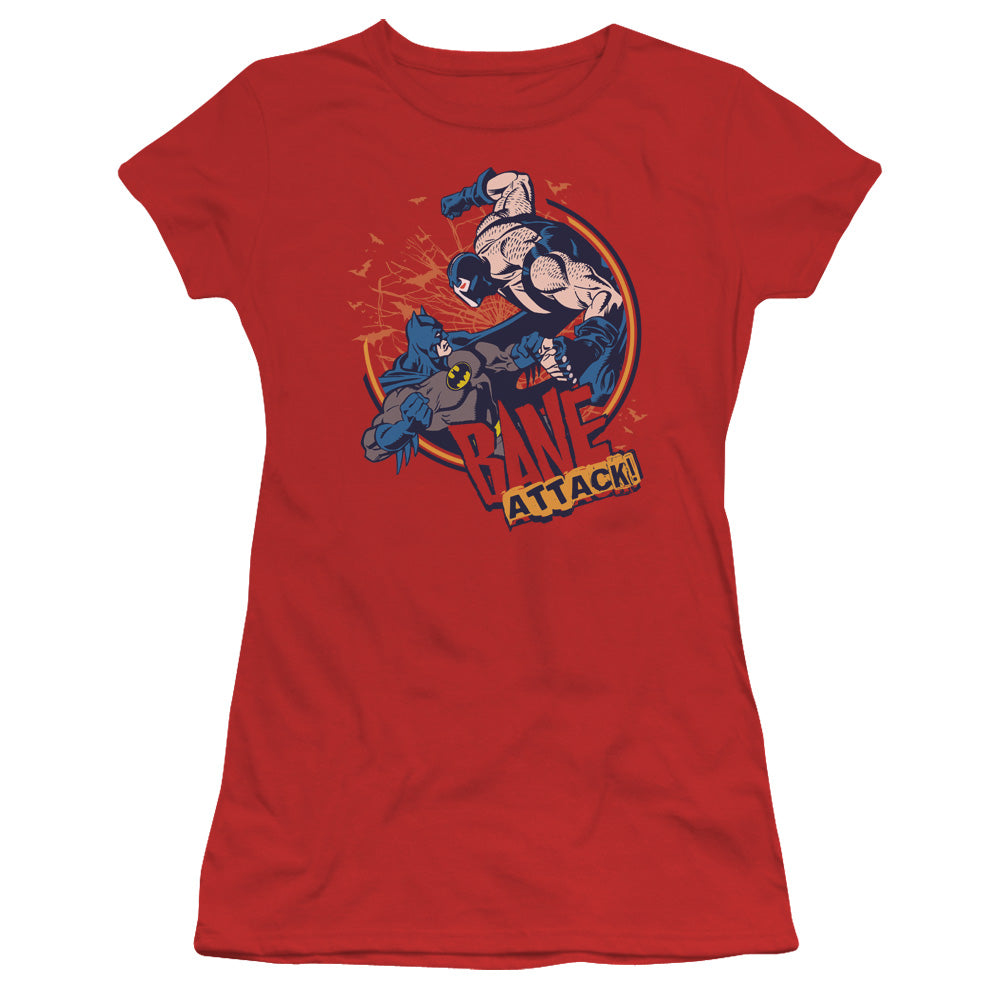 Batman Bane Attack! Licensed Women's T-Shirt Juniors SM