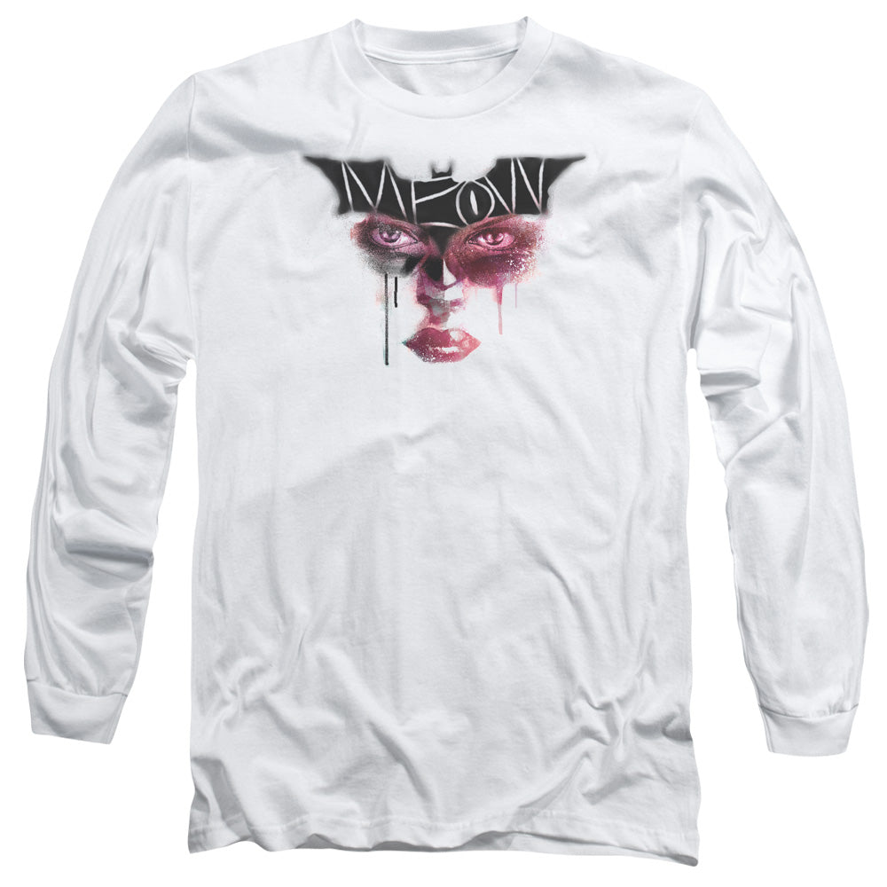 Dark Knight Rises Meow Licensed Adult Unisex Long Sleeve T-Shirt LG