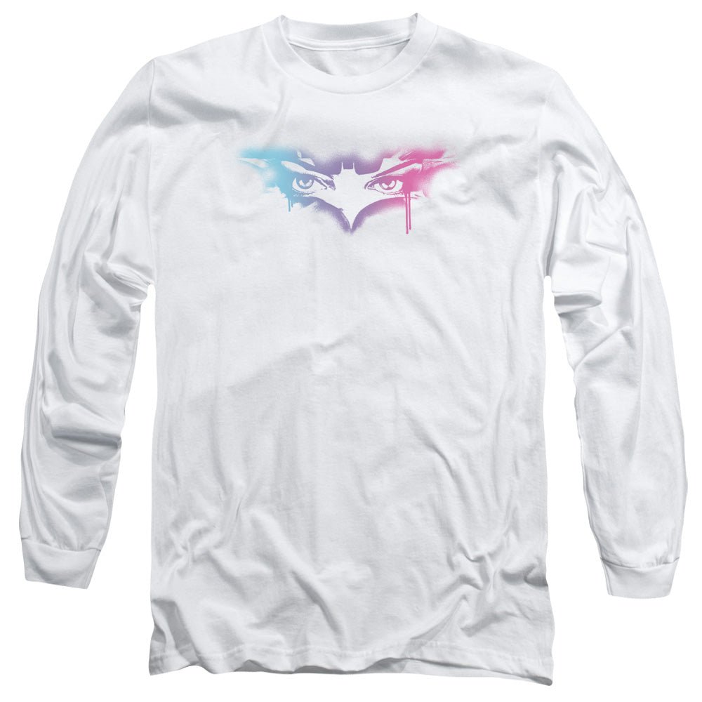 Dark Knight Rises Spray Cat Licensed Adult Unisex Long Sleeve T-Shirt LG