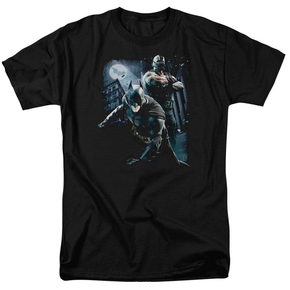 Dark Knight Rises Battlefield Gotham Licensed Adult Unisex T-Shirt SM-3X