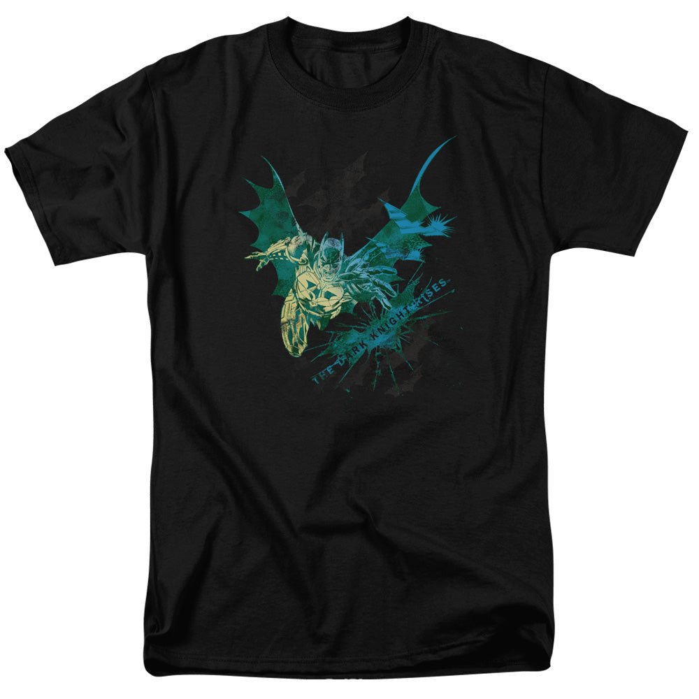 Dark Knight Rises Batarang Licensed Adult Unisex T-Shirt Regular Fit Tee LG