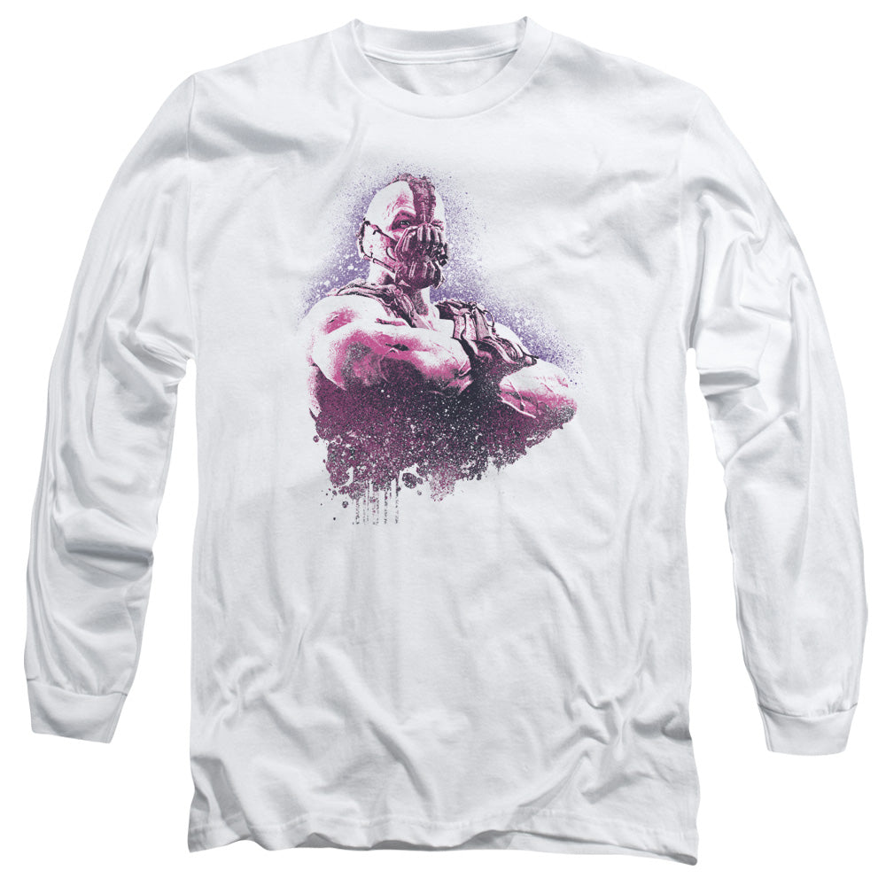 Dark Knight Rises Spray Bane Licensed Adult Unisex Long Sleeve T-Shirt LG