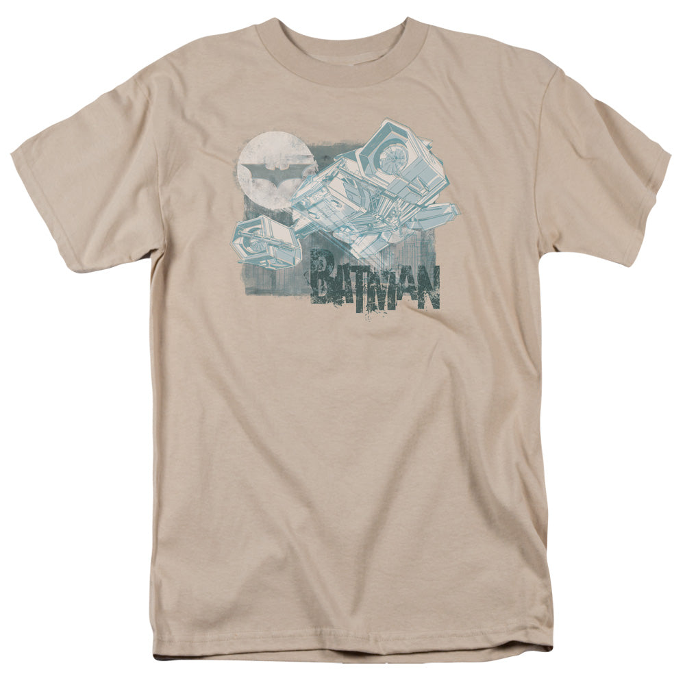 Dark Knight Rises Signal Return Licensed Adult Unisex T-Shirt Regular Fit Tee