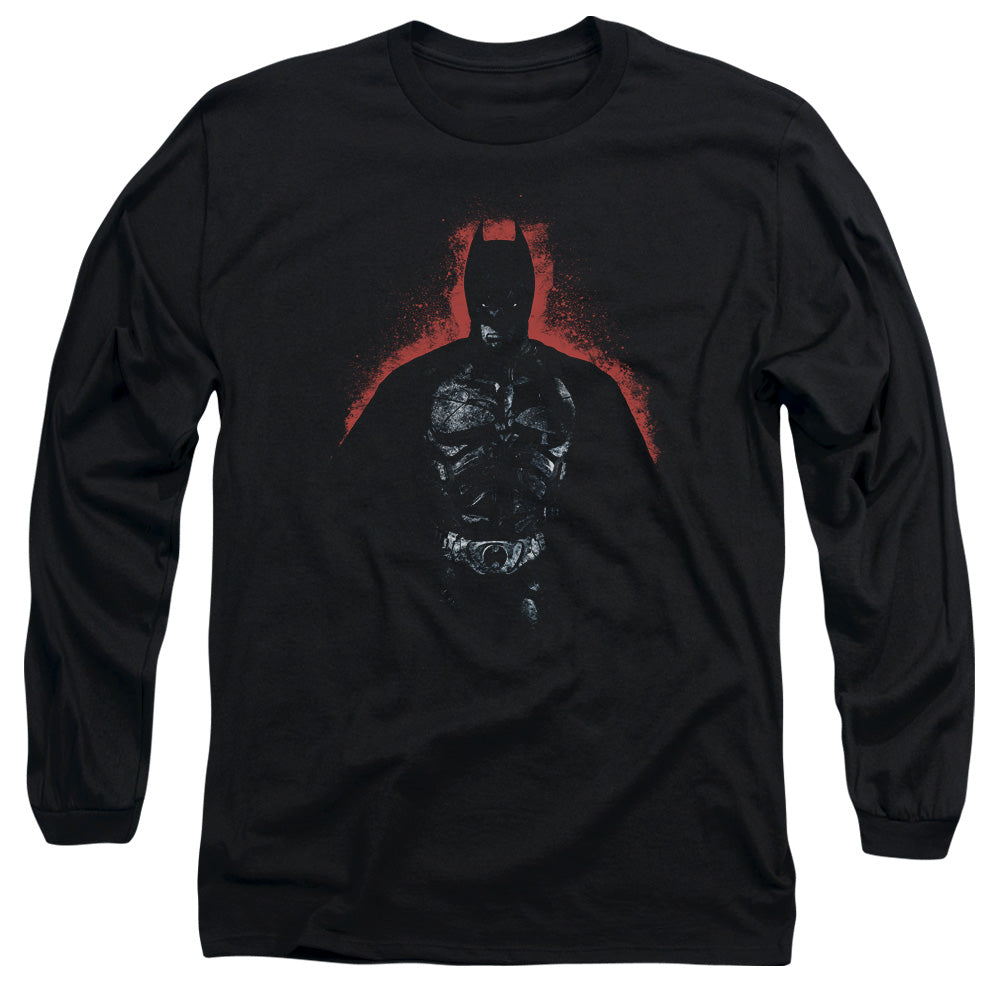 Dark Knight Rises Into The Dark Licensed Adult Unisex Long Sleeve T-Shirt LG-XL