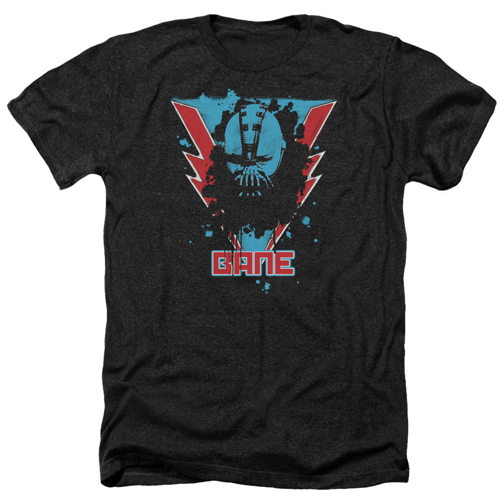 Dark Knight Rises Bane Lightning Licensed Adult Unisex T-Shirt Heather Tee LG