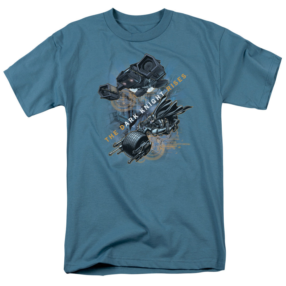 Dark Knight Rises Batmans Toys Licensed Adult Unisex T-Shirt Regular Fit Tee