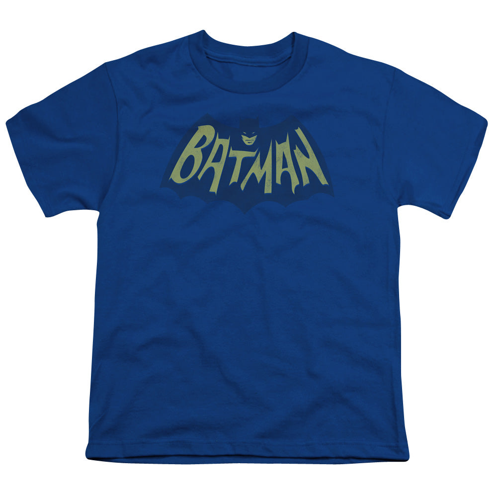 Batman Show Bat Logo Licensed Kid's T-Shirt (Ages 4-7) XS-XL
