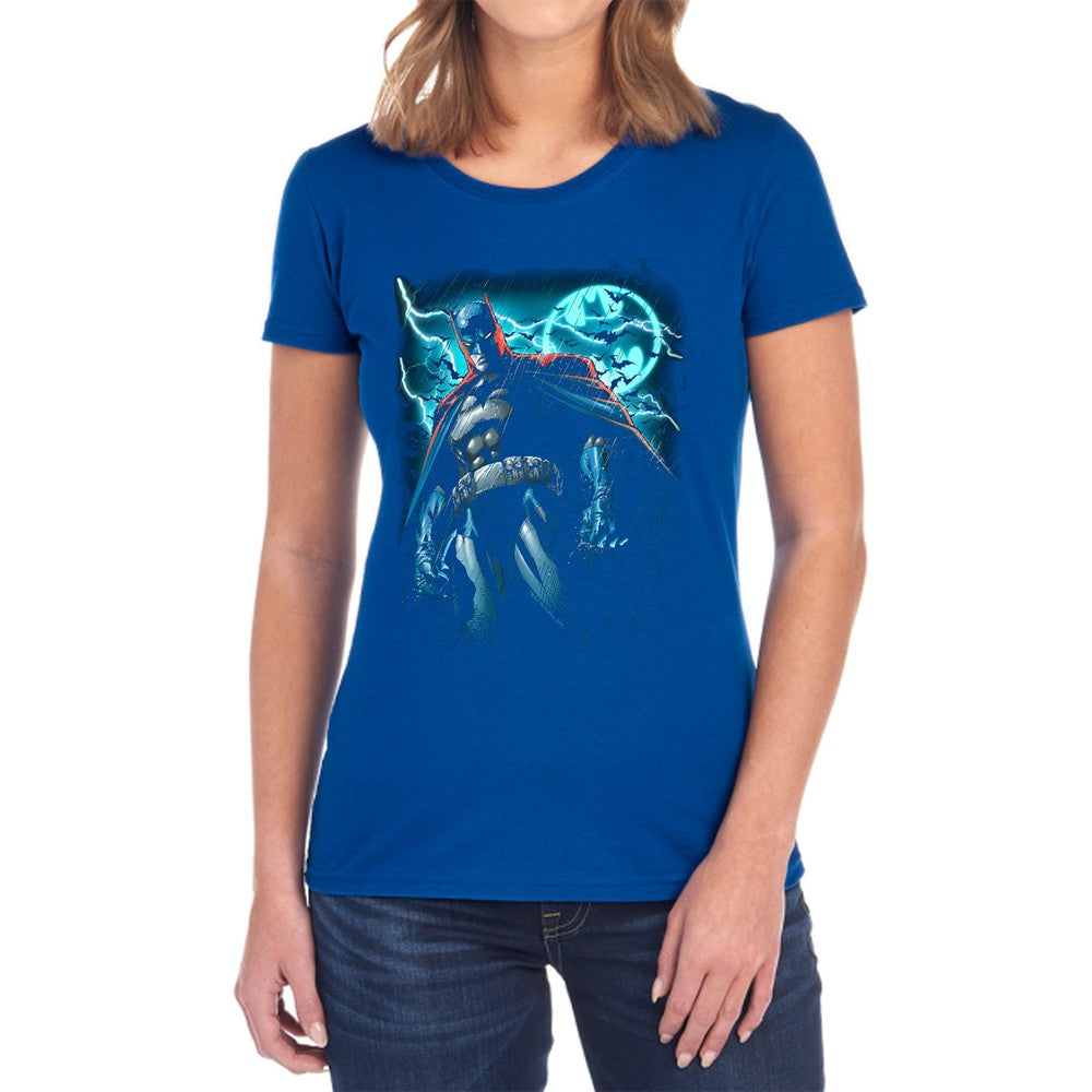 Batman Stormy Knight Licensed Women's T-Shirt Regular Fit LG