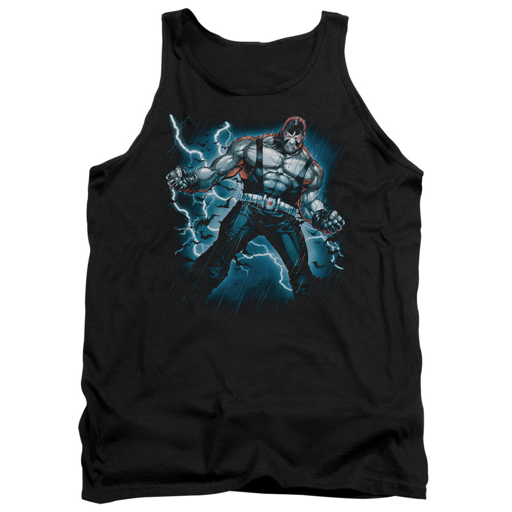 AN OFFCIALLY LICENSED BATMAN STORMY BANE ADULT UNISEX TANK TOP BLACK