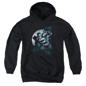 AN OFFCIALLY LICENSED BATMAN BATMAN SPOTLIGHT YOUTH HOODIE BLACK