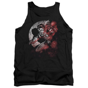 AN OFFCIALLY LICENSED BATMAN ROBIN SPOTLIGHT ADULT UNISEX TANK TOP BLACK