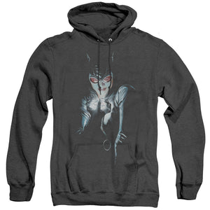 AN OFFCIALLY LICENSED BATMAN BATMAN #685 COVER ADULT UNISEX HEATHER PULLOVER HOODIE BLACK