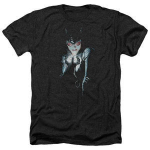 AN OFFCIALLY LICENSED BATMAN BATMAN #685 COVER MEN'S HEATHER T-SHIRT CHARCOAL