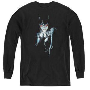 AN OFFCIALLY LICENSED BATMAN BATMAN #685 COVER YOUTH LONG SLEEVE T-SHIRT BLACK