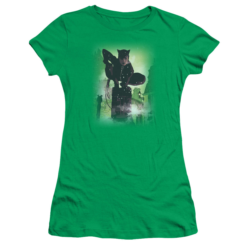 Batman Catwoman #63 Cover Licensed Women's T-Shirt Juniors LG