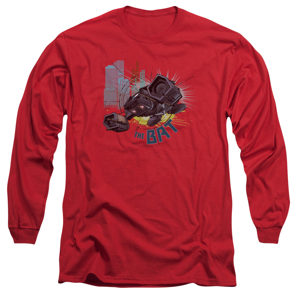 Dark Knight Rises The Bat Licensed Adult Unisex Long Sleeve T-Shirt LG