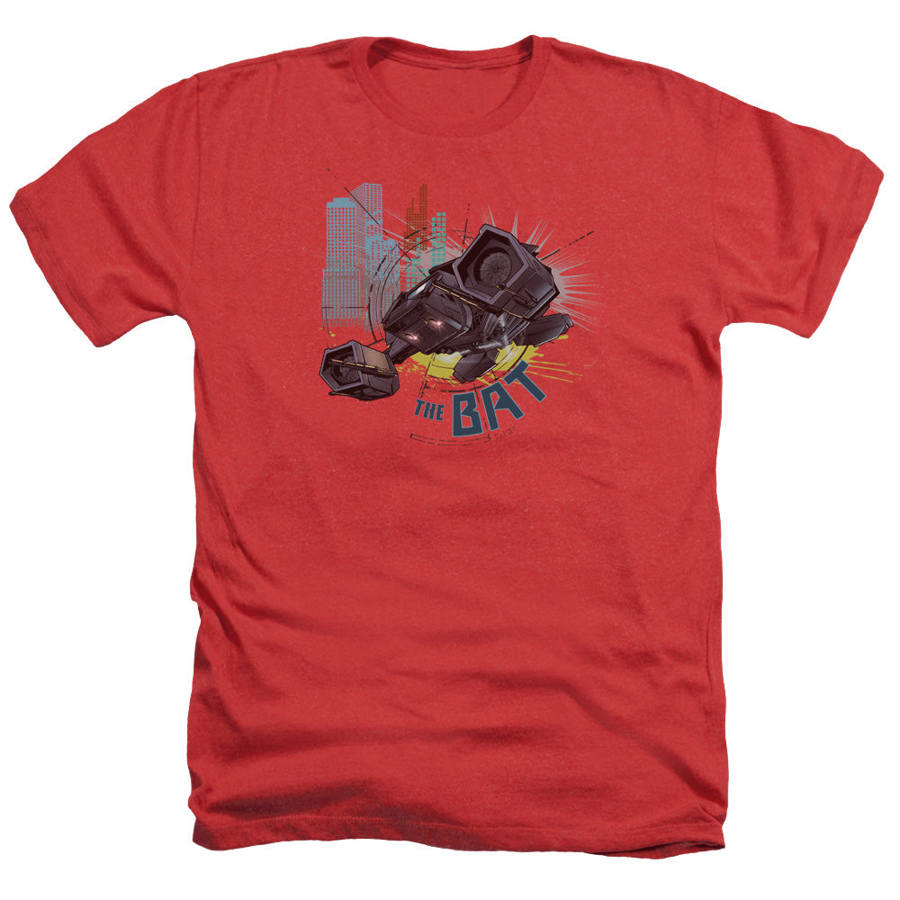 Dark Knight Rises The Bat Licensed Adult Unisex T-Shirt Heather Tee LG