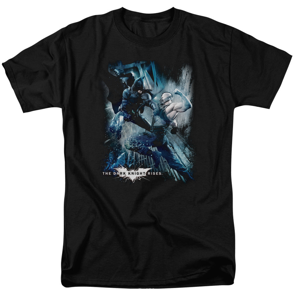 Dark Knight Rises Showdown Licensed Adult Unisex T-Shirt Regular Fit Tee SM-3X