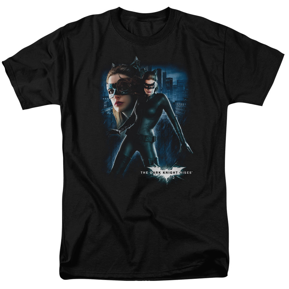 Dark Knight Rises Catwoman Licensed Adult Unisex T-Shirt Regular Fit Tee SM-3X
