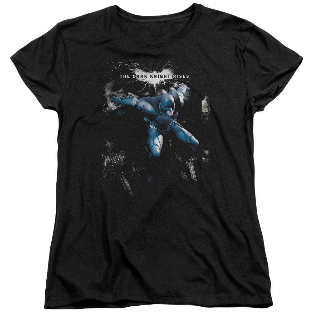 Dark Knight Rises What Gotham Needs Licensed Women's T-Shirt Regular Fit LG