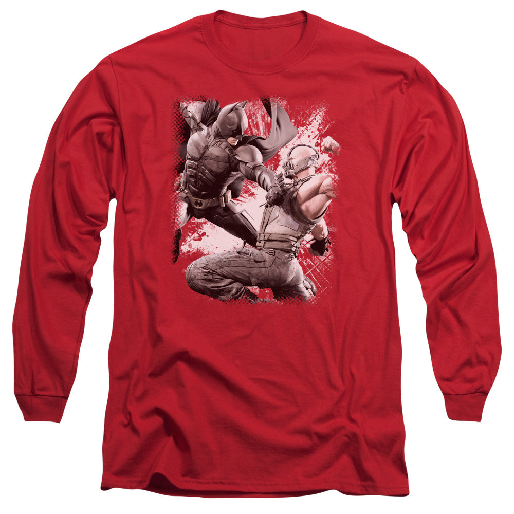 Dark Knight Rises Final Fight Licensed Adult Unisex Long Sleeve T-Shirt LG-XL