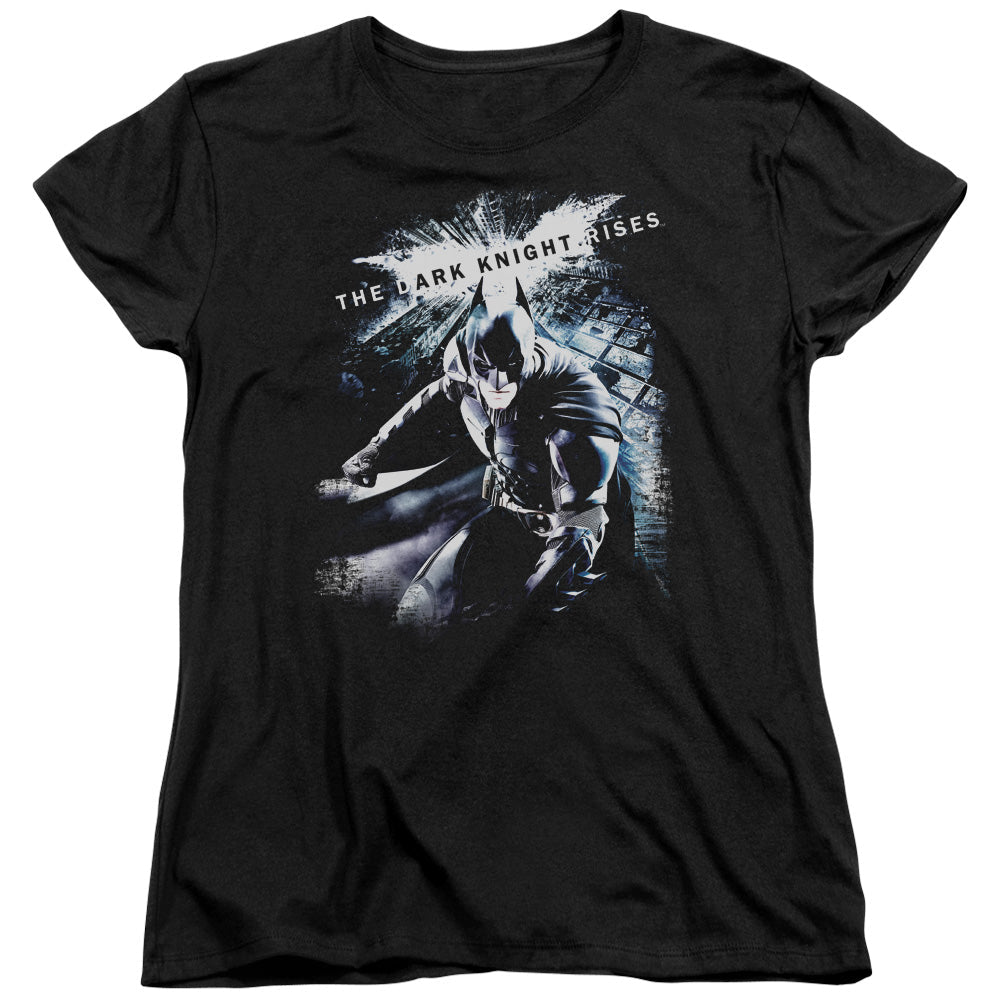 Dark Knight Rises More Than A Man Licensed Women's T-Shirt Regular Fit LG-XL