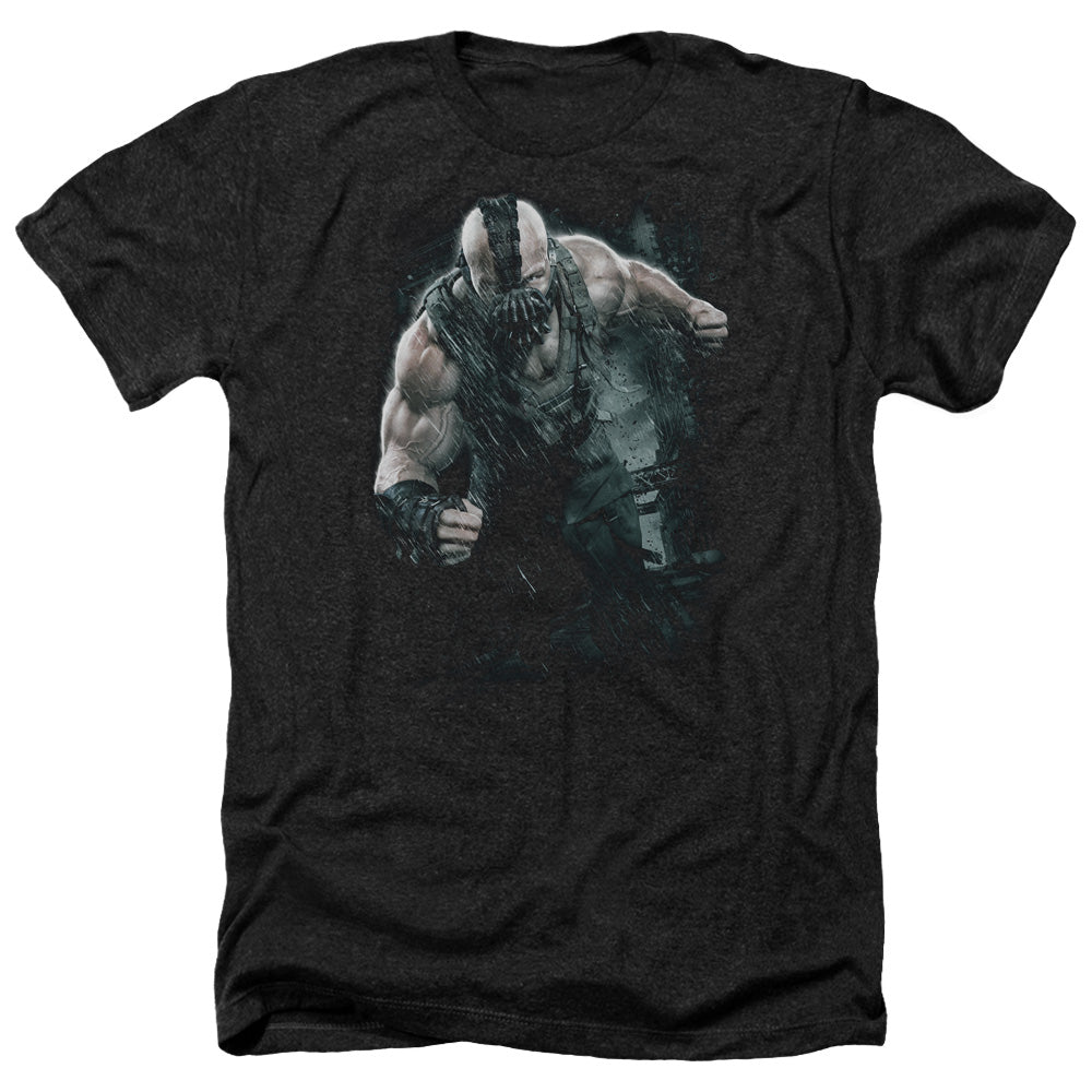 Dark Knight Rises Bane Rain Licensed Adult Unisex T-Shirt Heather Tee LG