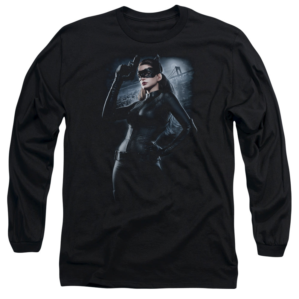 Dark Knight Rises Out On The Town Licensed Adult Unisex Long Sleeve T-Shirt