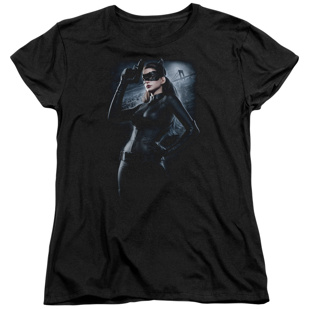 Dark Knight Rises Out On The Town Licensed Women's T-Shirt Regular Fit SM-2X