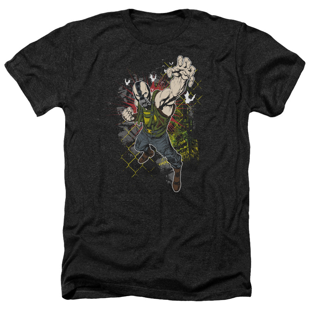 Dark Knight Rises Bane Will Crush Licensed Adult Unisex T-Shirt Heather Tee LG