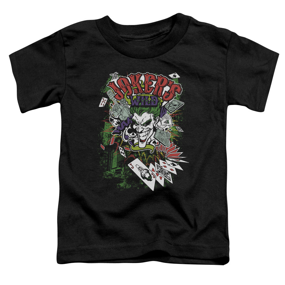 Batman Jokers Wild Licensed Toddler T-Shirt SM-LG