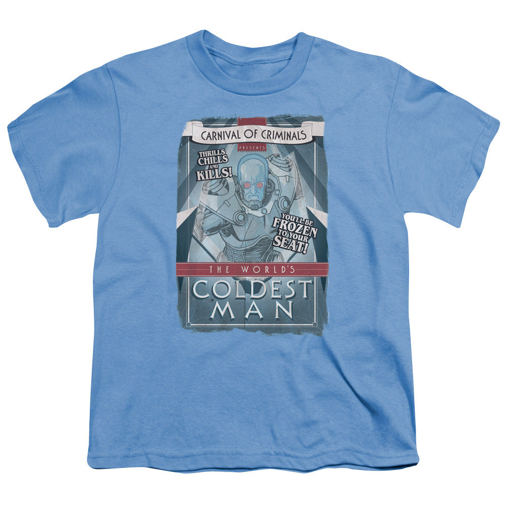 Batman Coldest Man Licensed Kid's T-Shirt (Ages 4-7) XS-XL