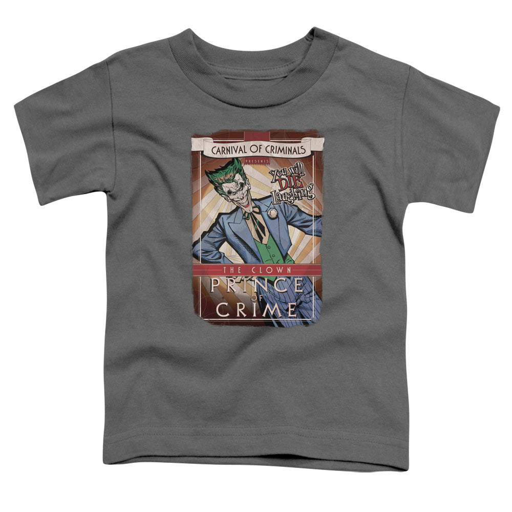 Batman Clown Prince Licensed Toddler T-Shirt SM-LG