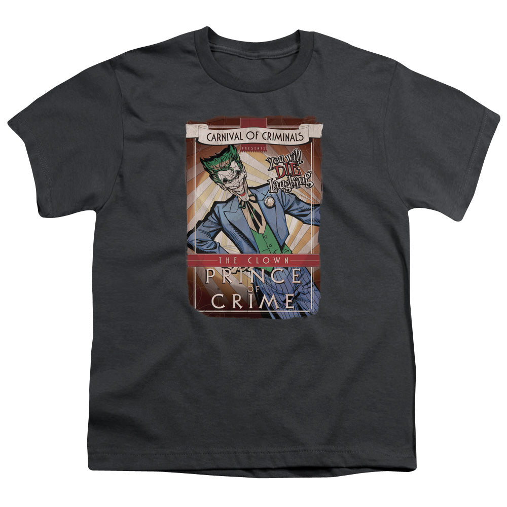 Batman Clown Prince Licensed Kid's T-Shirt (Ages 4-7) XS-XL