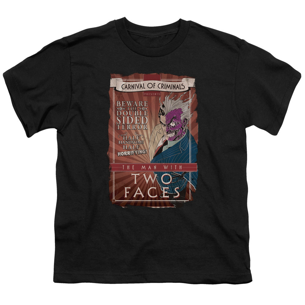 Batman Two Faces Licensed Kid's T-Shirt (Ages 4-7) XS-XL