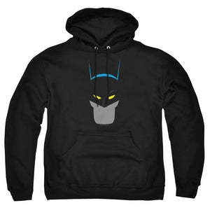 AN OFFCIALLY LICENSED BATMAN SIMPLIFIED ADULT UNISEX PULLOVER HOODIE BLACK