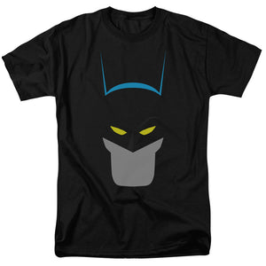 AN OFFCIALLY LICENSED BATMAN SIMPLIFIED MEN'S REGULAR FIT T-SHIRT BLACK