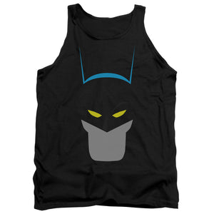 AN OFFCIALLY LICENSED BATMAN SIMPLIFIED ADULT UNISEX TANK TOP BLACK