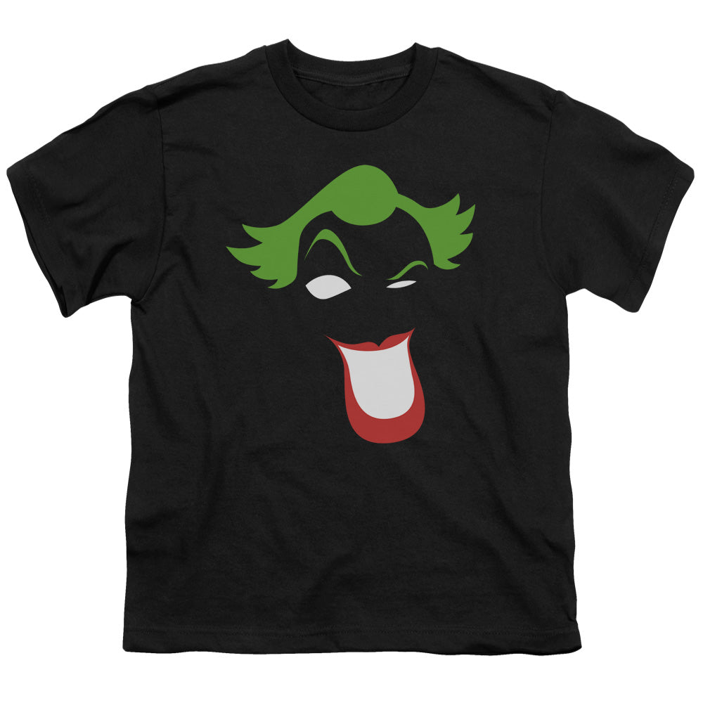 Batman Joker Simplified Licensed Kid's T-Shirt (Ages 4-7) XS-XL