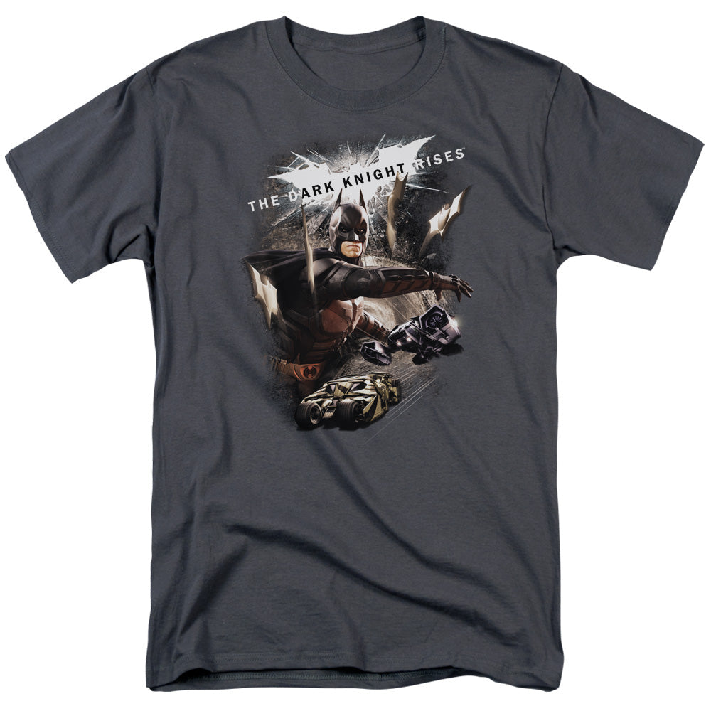 Dark Knight Rises Imagine The Fire Licensed Adult Unisex T-Shirt Regular Fit Tee