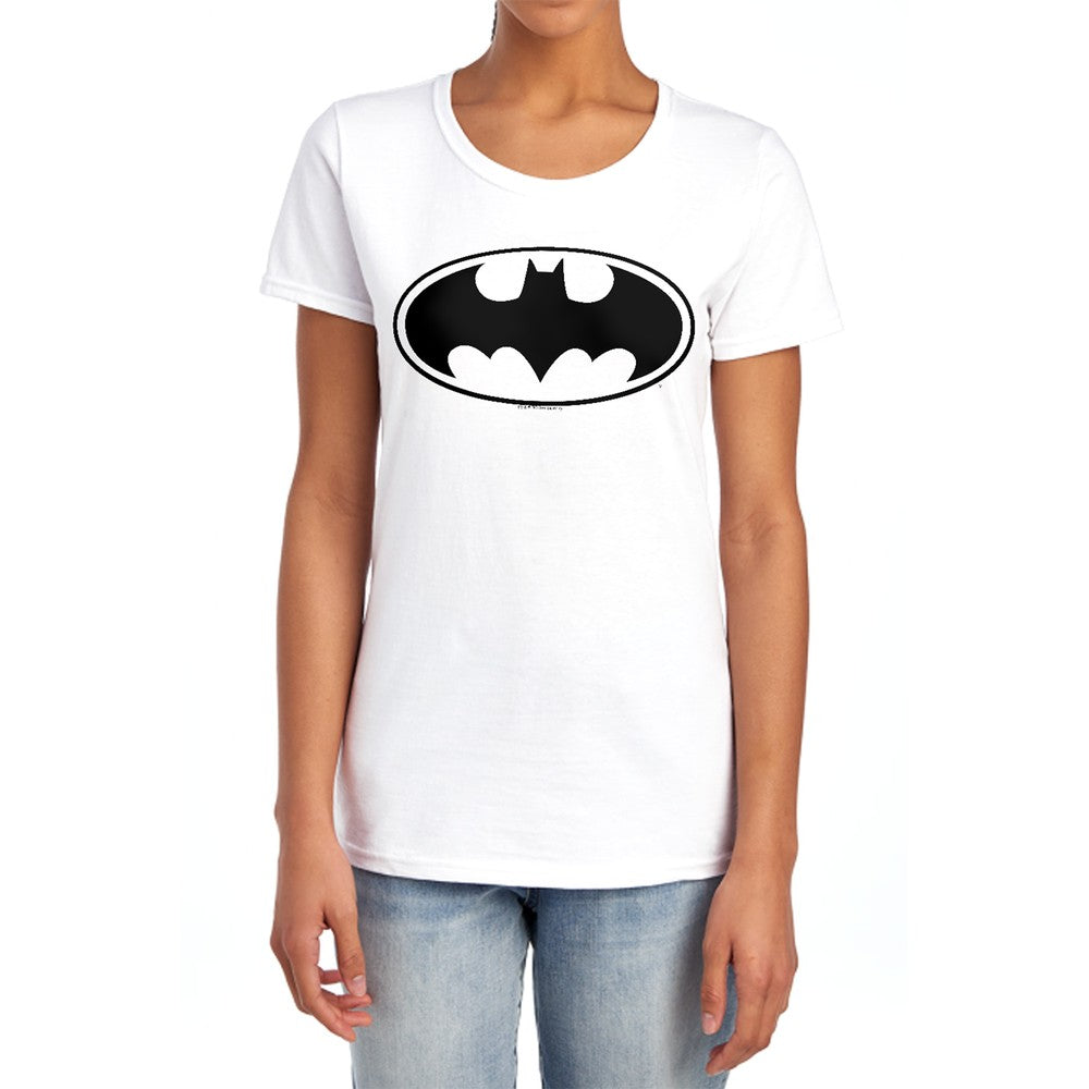 Batman Black Bat Licensed Women's T-Shirt Regular Fit SM-2X