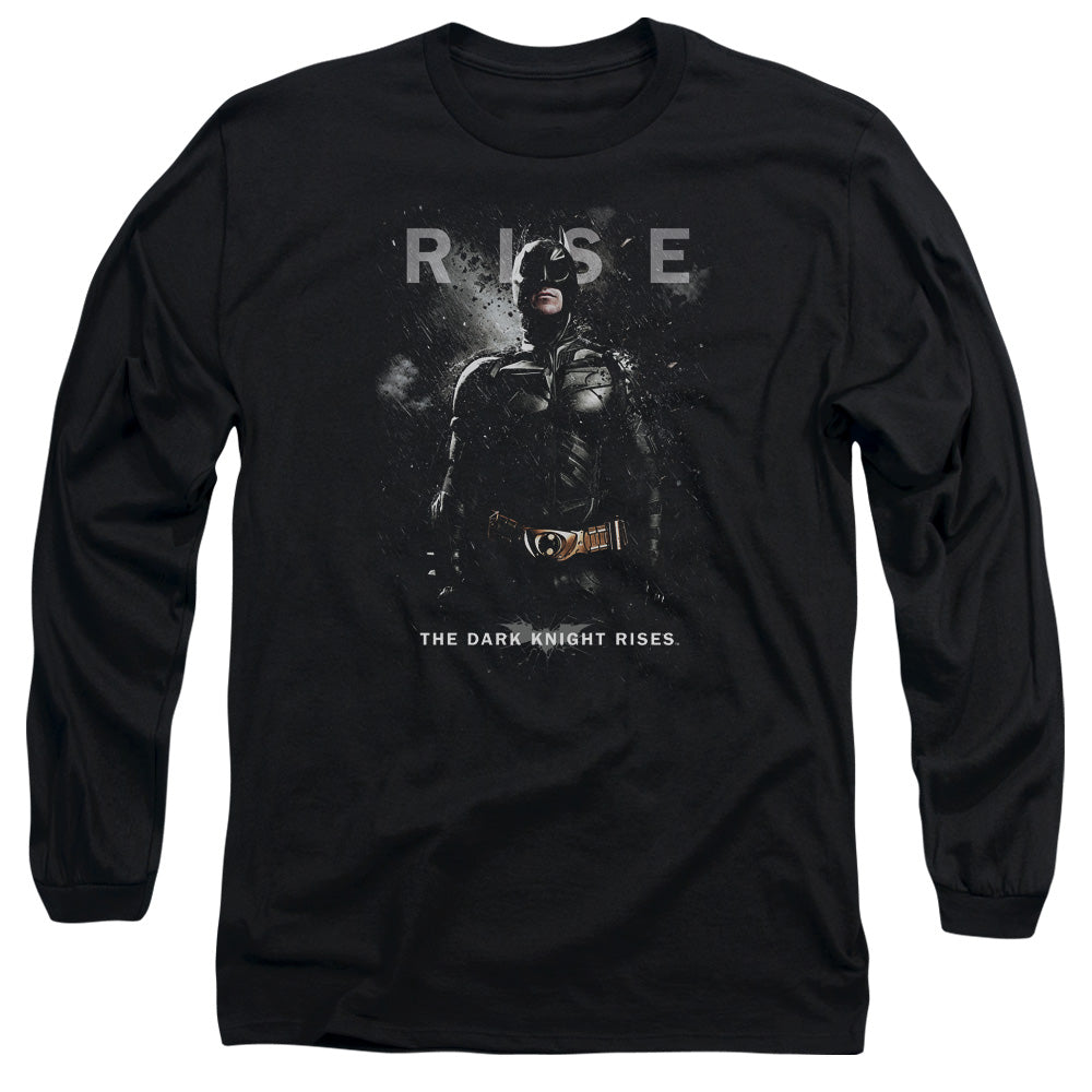 Dark Knight Rises Batman Rise Licensed Adult Unisex Long Sleeve T-Shirt SM-LG