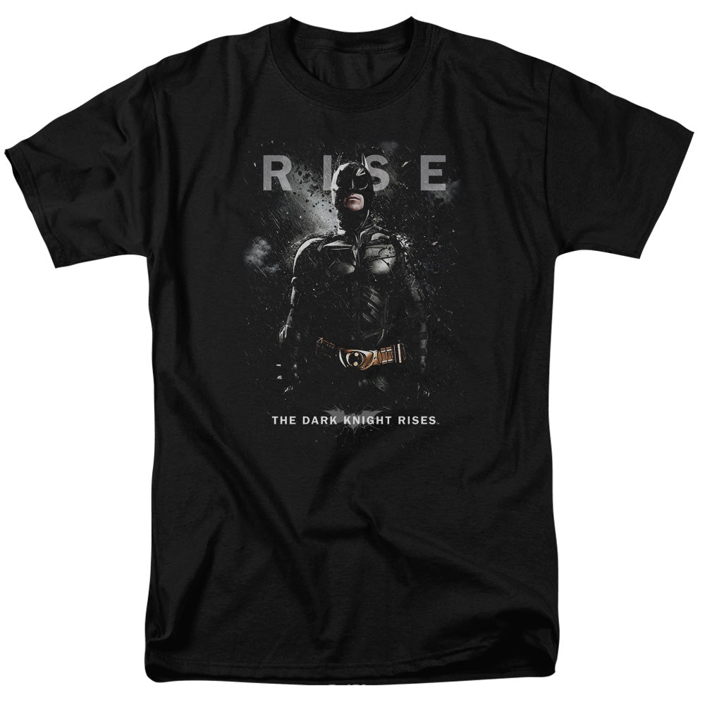 Dark Knight Rises Batman Rise Licensed Adult Unisex T-Shirt Regular Fit Tee